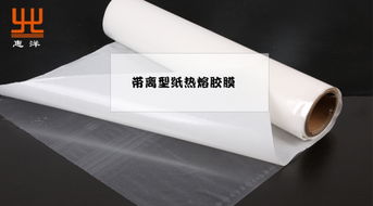 離型紙熱熔膠膜的分類與應(yīng)用詳解 從功能解析到實(shí)踐指南